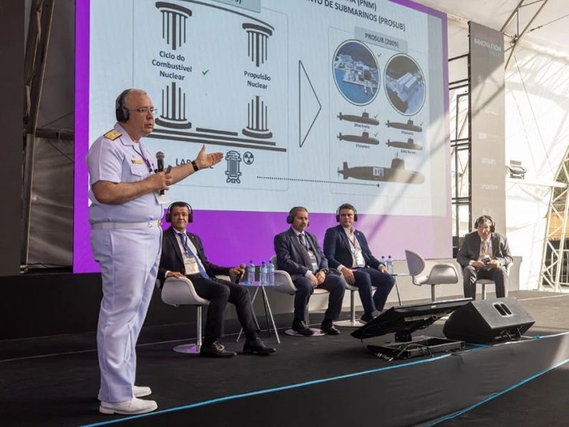 Armada de Brasil presenta proyectos que utilizan energía nuclear en feria de innovación