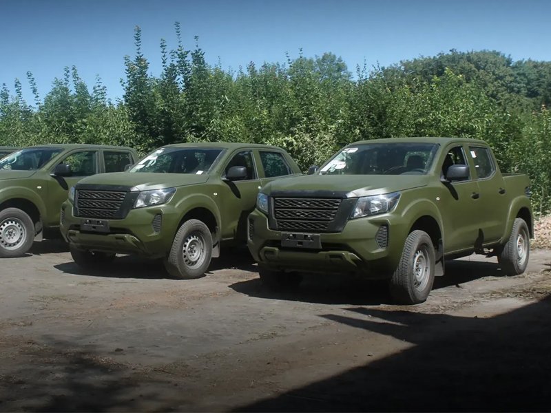 Ucrania inicia una compra de 5.000 camionetas para sus fuerzas de defensa