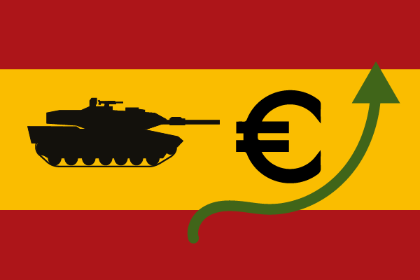 España aumenta gasto militar para adquirir armamento
