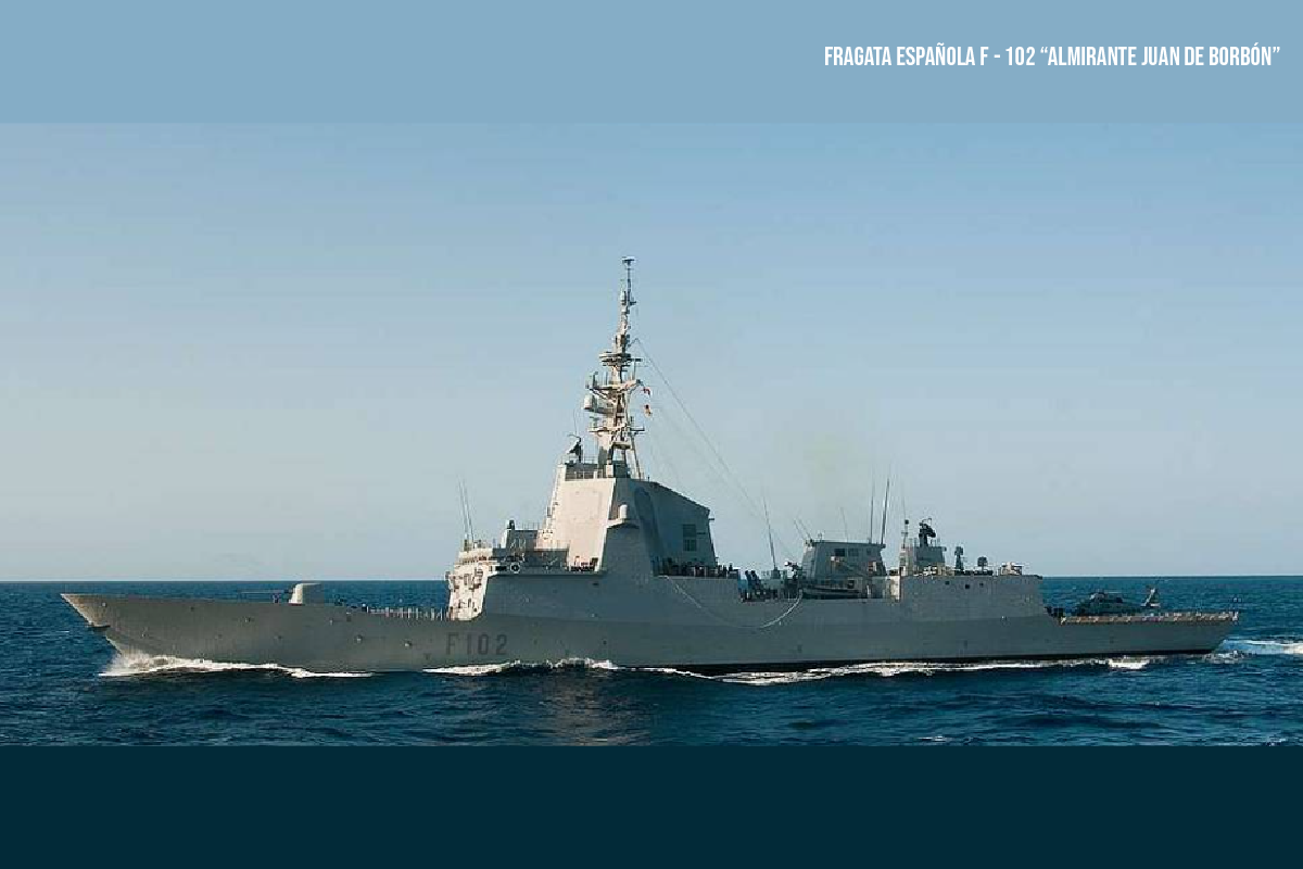 Buque de la armada española finaliza operación de la OTAN