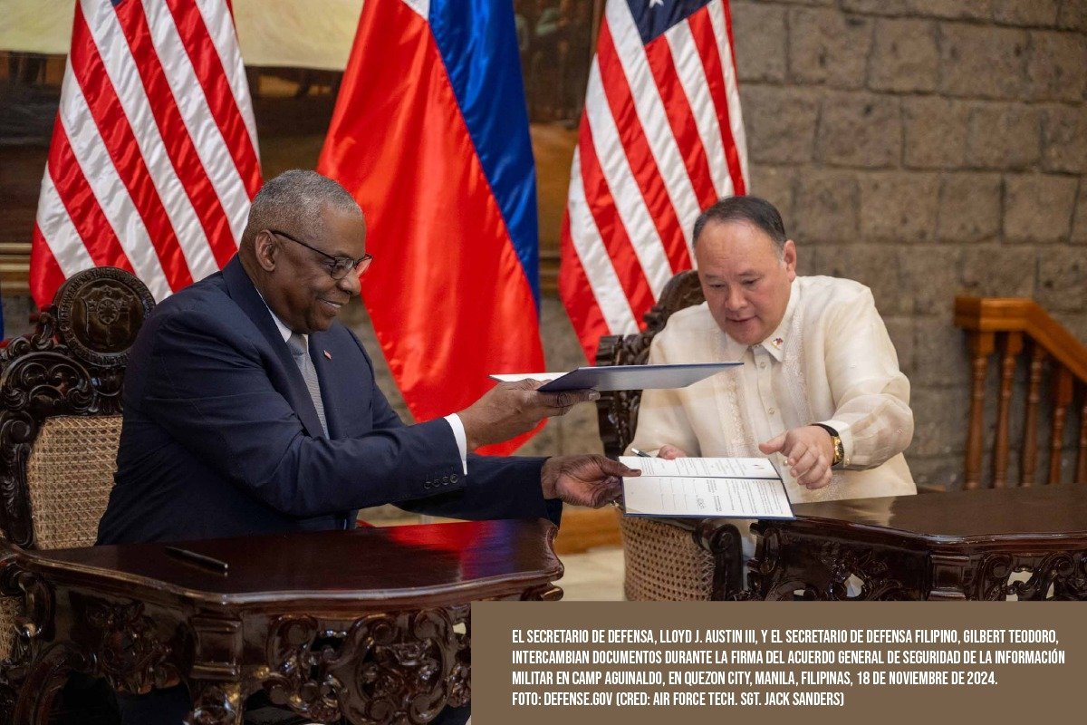 EUA fortalece lazos militares con Filipinas