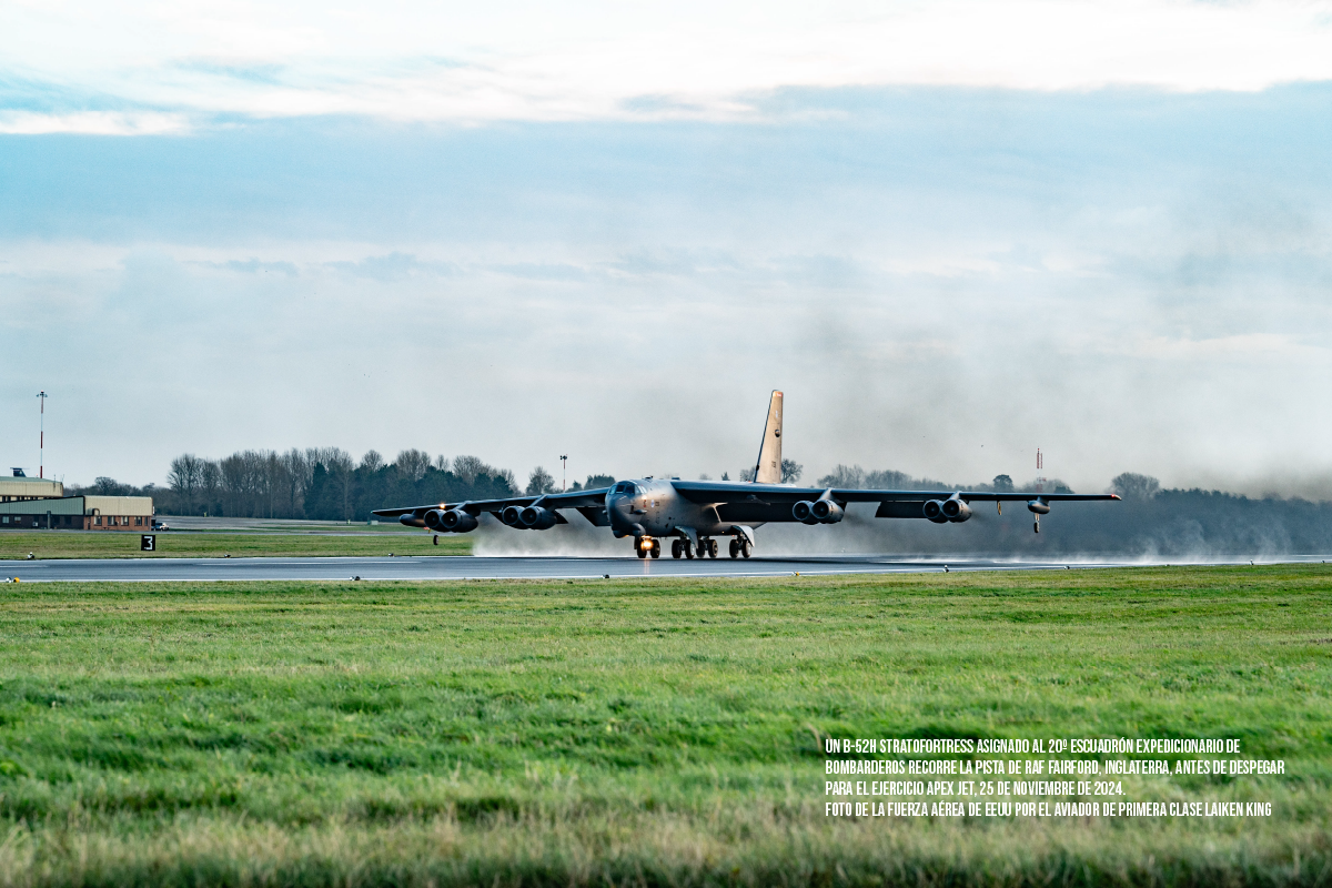 Dos bombarderos B-52 de EUA fueron interceptados por Rusia en Báltico