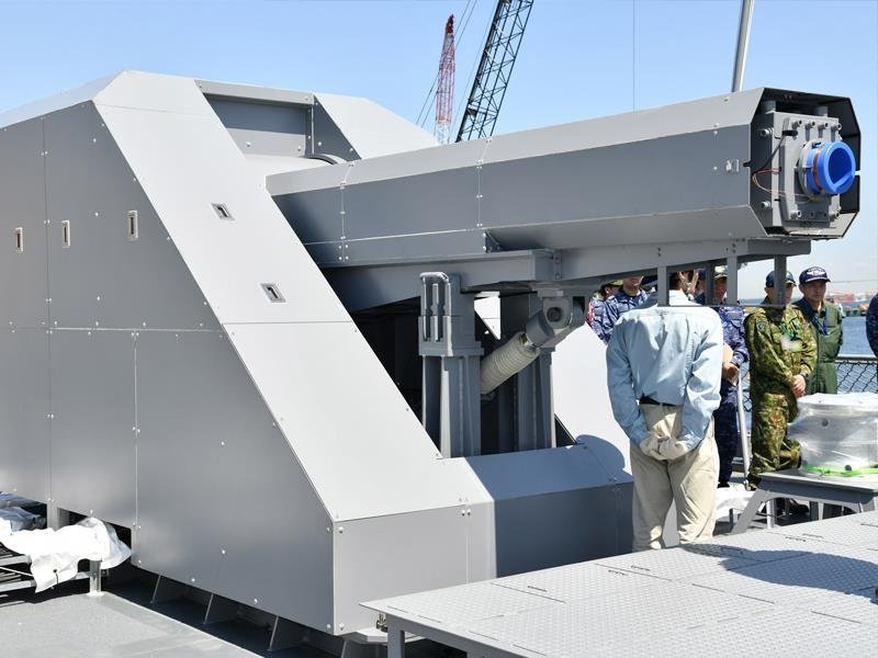 Japón probó cañón electromagnético