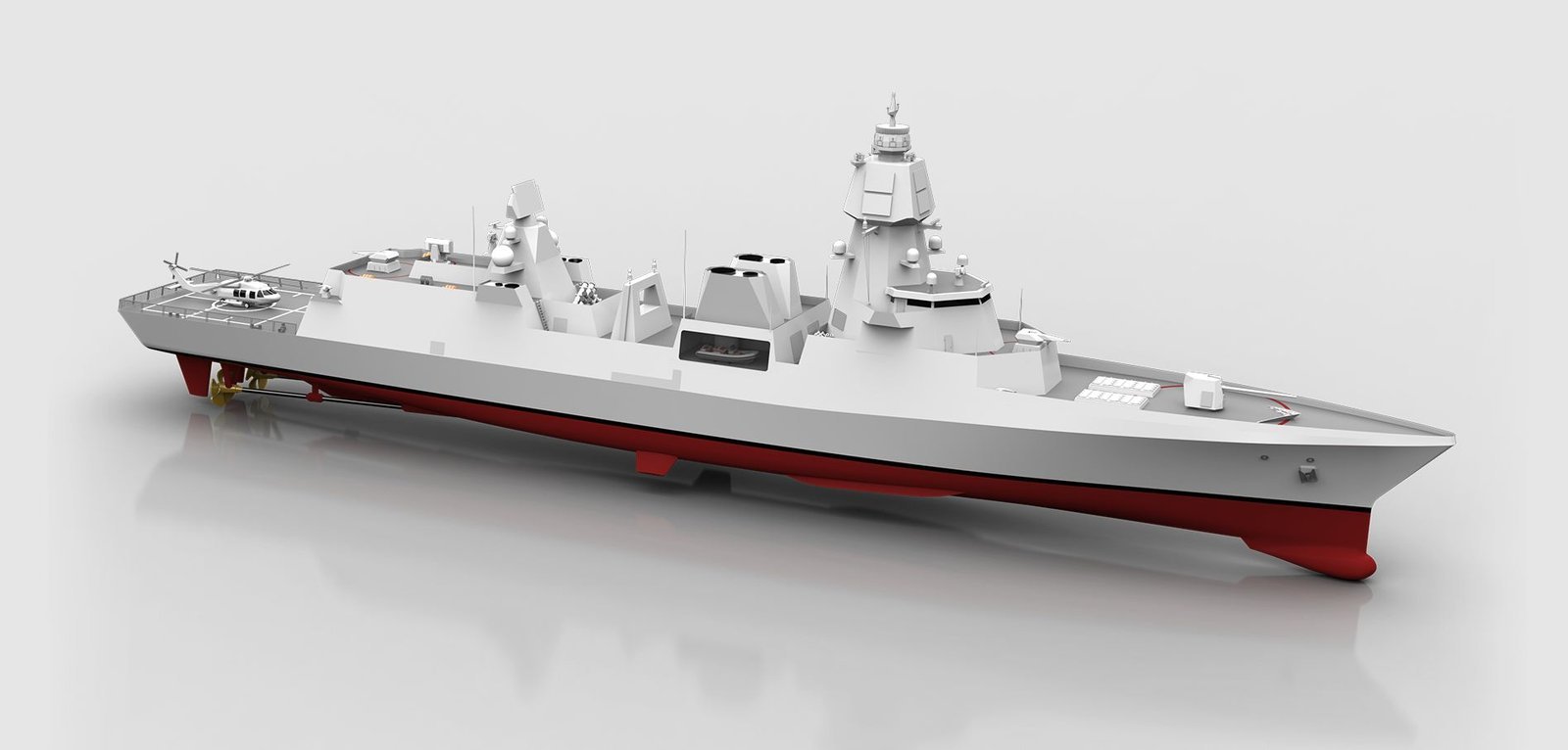Astillero turco presenta nueva fragata antiaérea