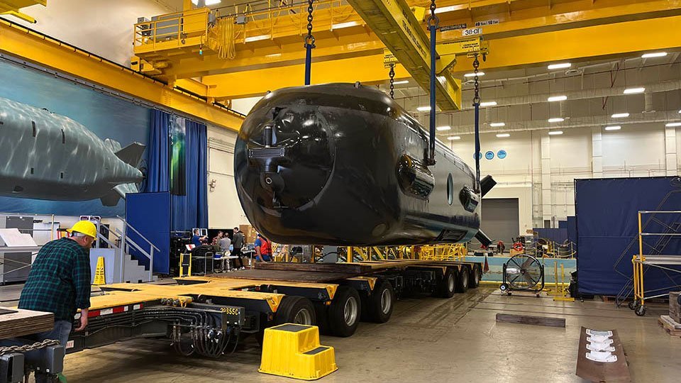 Boeing entrega el segundo vehículo submarino no tripulado Orca XLUUV a la Armada de Estados Unidos