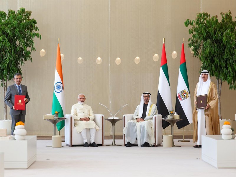 India y Emiratos Árabes Unidos profundizan asociación estratégica